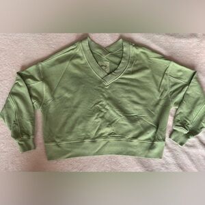 Oversized Cropped Sweater